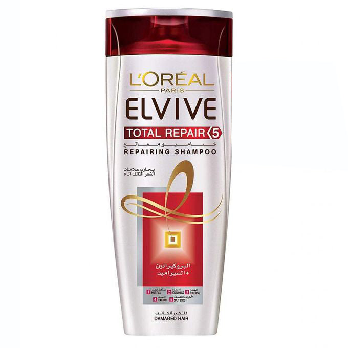 L'Oreal Paris Elvive Total Repair 5 Shampoo - Fustanystore