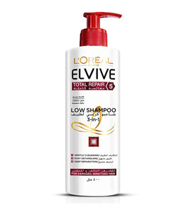 L'Oreal Paris Elvive Total Repair 5 Low Shampoo Sulfate & Foam Free - Fustanystore