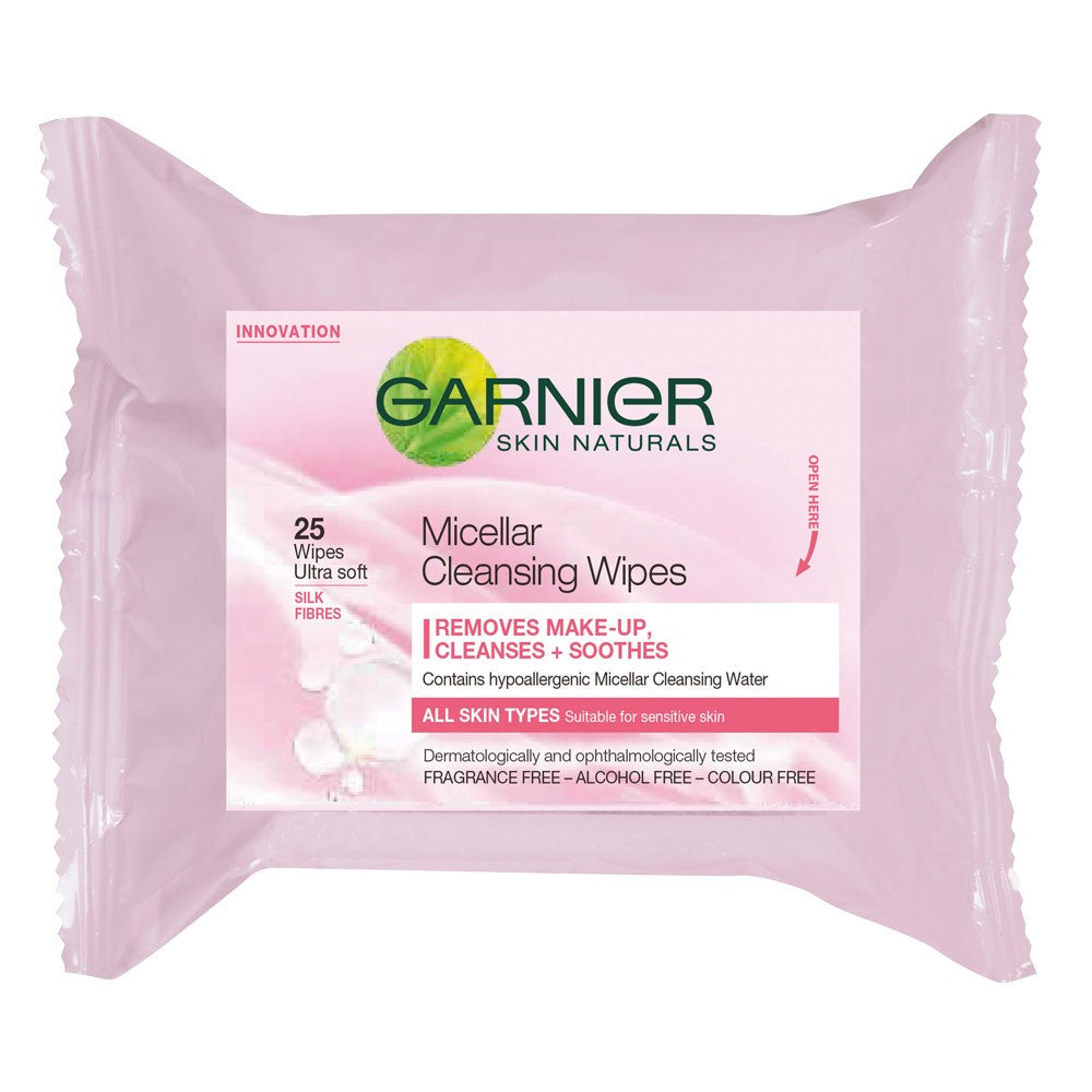 Garnier Micellar Cleanser Wipes - Fustanystore